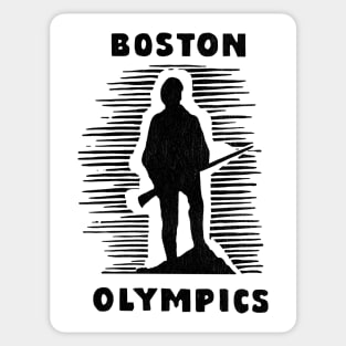 Defunct Boston Olympics Hockey 1941 Sticker